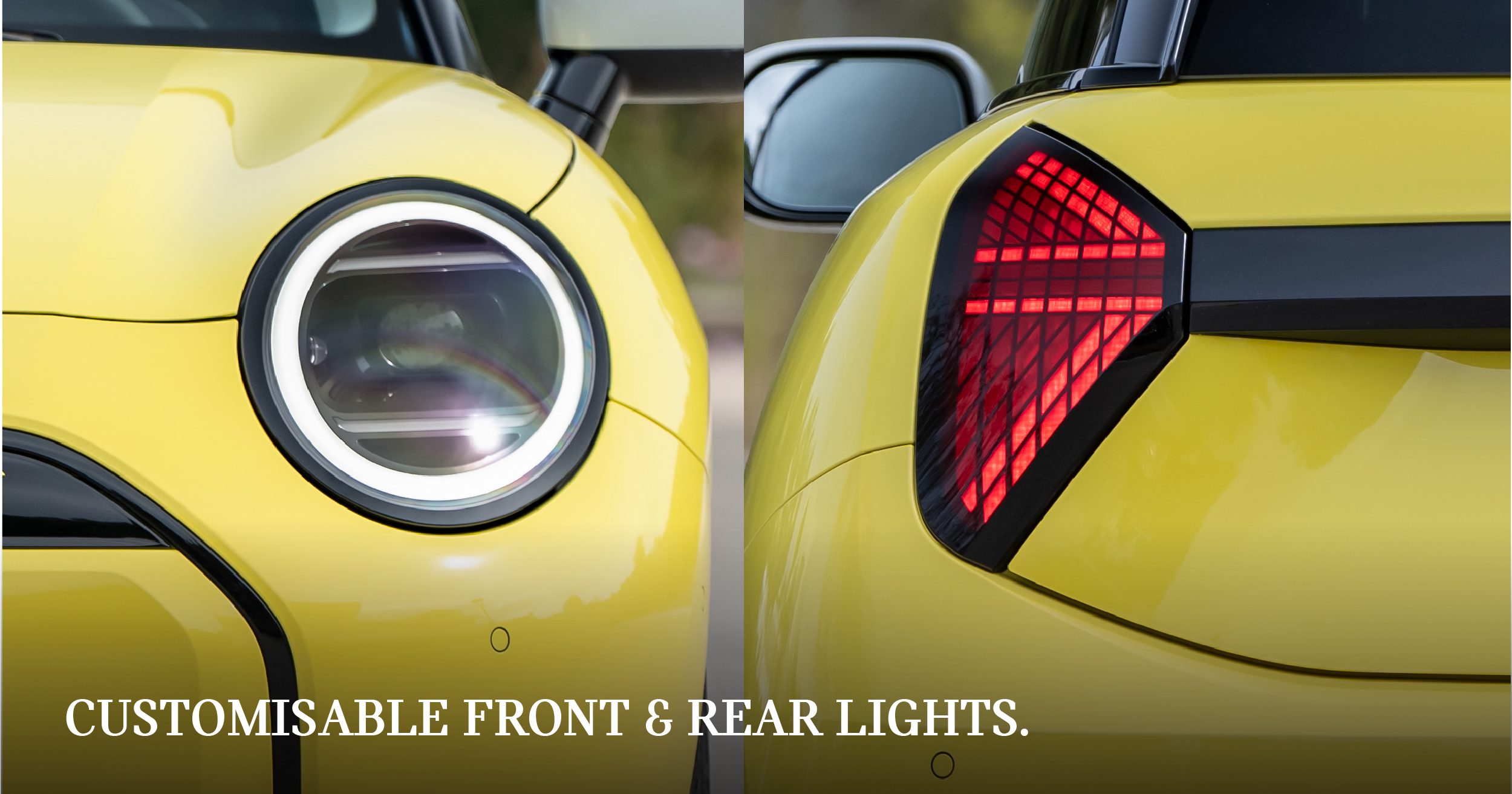 All-Electric MINI Aceman - Round Display